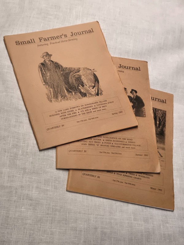 Small Farmer's Journal Spring/Summer/Winter 1993