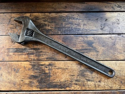Vintage Tools Bahco 18'' Adjustable Shifter 75 Series 