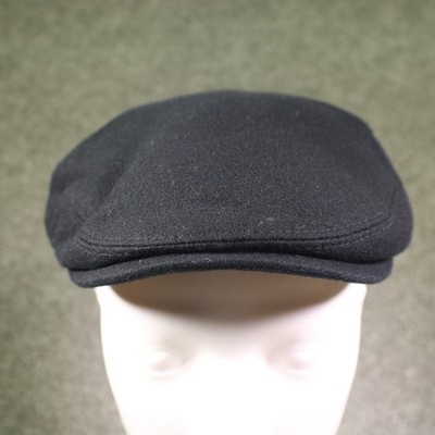 Gottmann Hat Cap Newsboy Ear Flap Mens XL Black Wool Goretex Made In Hungary