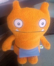 UGLY DOLLS Wage Plush Toy 9" Inch Orange Warm Wishes Hasbro 2019 EUC CLEAN