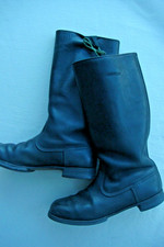 Uniformstiefel DDR schwarz Gr. 26,5 neu besohlt NVA, Polizei , Echt-Lederstiefel