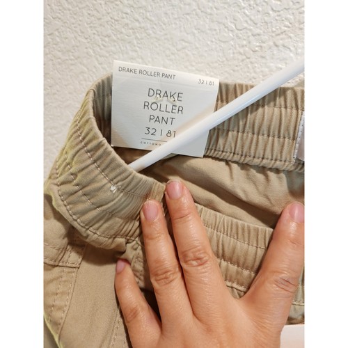 NWT Cotton On Drake Roller Pants Men’s Size 32 Khaki Joggers Casual Relaxed Fit - Picture 5 of 6