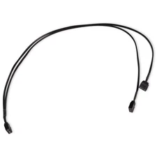 Alphacool 18706 RGB Plastic Splitter Cable Black 3-pin 600mm 1pc Y-splitter