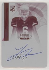2014 Panini Contenders Printing Plate Magenta 1/1 Logan Thomas #225 Auto 0c3