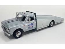 1967 CHEVROLET C30 RAMP TRUCK "YENKO" SILVER 1/18 DIECAST MODEL BY ACME A1801712