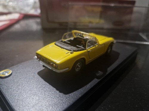 1:43 Scale Kyosho Museum Collection Lotus Elan S3 Convertible Yellow - 03041Y - Picture 14 of 17