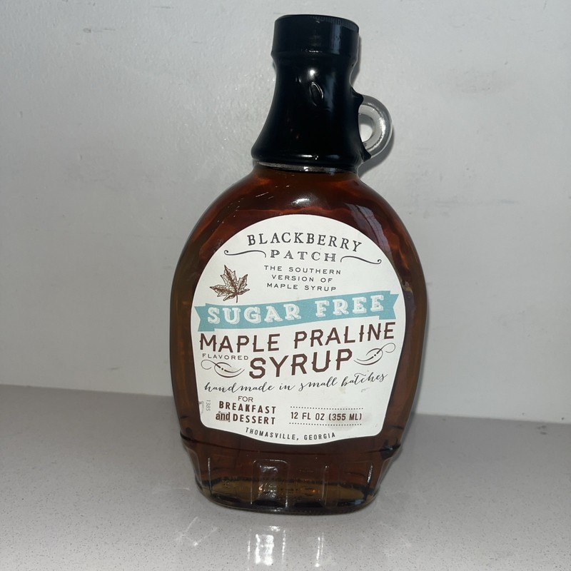 Blackberry Patch  Maple Praline Syrup Sugar Free 12oz NIB