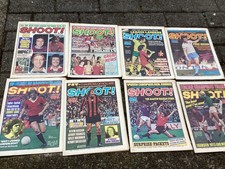 ENGLISH SOCCER SHOOT EPL FOOTBALL 1970/80’S SHOOT MAGAZINES LOT1
