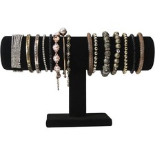 T Bar Bracelet Holder Display Stand Jewelry Organizer Watch Rack for Selling