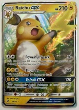 Raichu GX 29/73 Shining Legends Ultra Rare Holo - NM on eBay