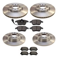 Bremsen Set Komplett FüR VW Passat 3C B6 B7 CC Tiguan Altea Bremsscheiben