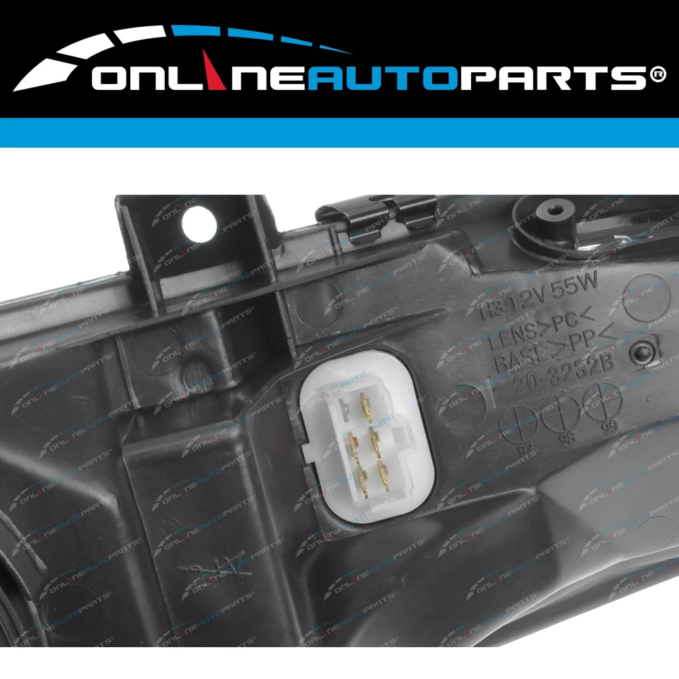 LH+RH Headlight Pair for Ford Falcon EF WH 1994-1999 Sedan Wagon Ute Van - image 2 of 4