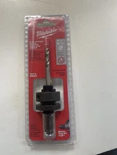 Milwaukee Tool 49-56-7055 Large Thread Quick Change Arbor, 7/16" Shank