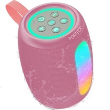 PORTBOR Portable Bluetooth Speaker Wireless Powerful Stereo Small Speaker IPX...