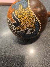 MARACA, COLORFUL COCONUT HAND SHAKER