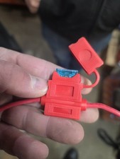 20 Pack 12 Gauge ATC Fuse Holder In Line AWG Wire 12 Volt w/cover 15 AMP Fuse