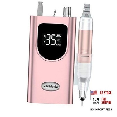 Rose Gold High Torque Acrylic Nail Drill - 35,000 RPM High Torque