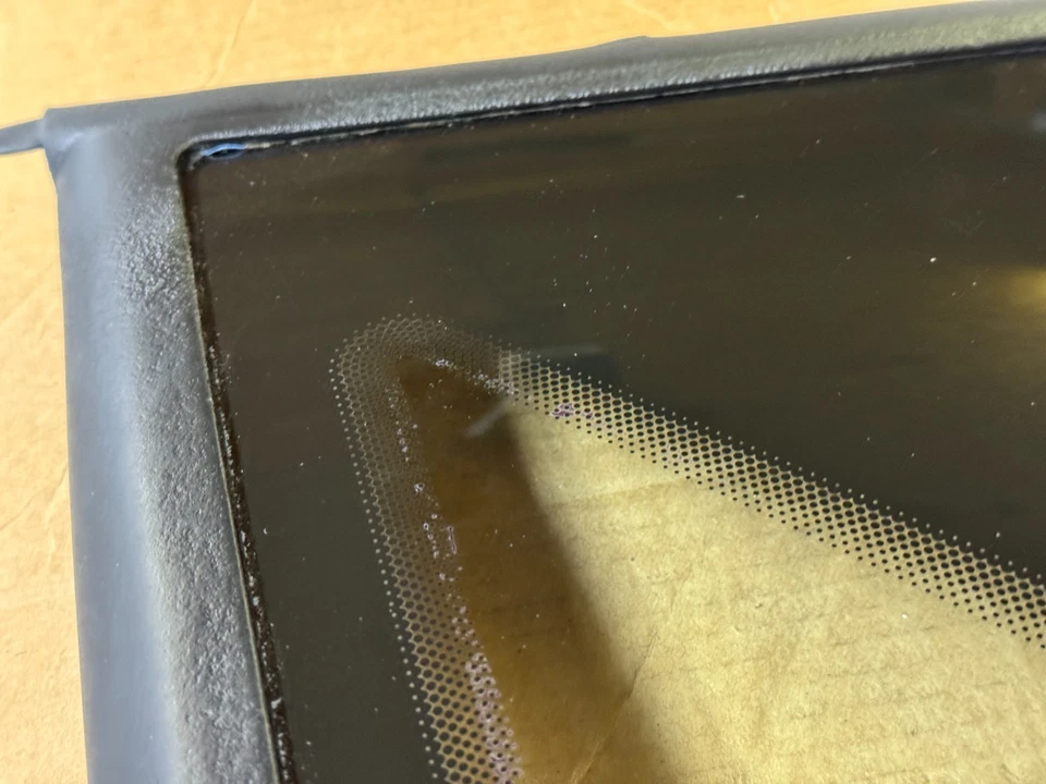 87-93 Ford Mustang Quarter Window Glass DRIVERS Side HATCHBACK OEM Carlite GT LX - Image 3 of 4