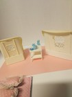 VTG MATTEL 1983 FAUX WICKER ROOM FURNITURE DREAM COTTAGE BARBIE DOLL HOUSE LOT — photo 10