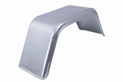 CHORUS Einzelkotflügel 13 Zoll verzinkter Stahl für Pkw-Anhänger 725x230 mm