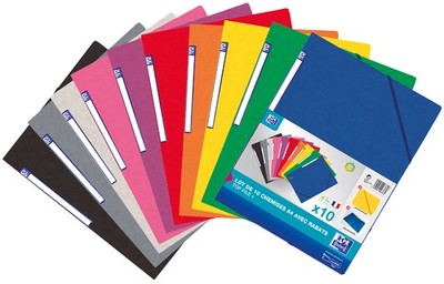 Oxford Eckspannermappe Top File+ Standard 10er Pack