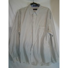 Chaps Mens Plaid Long Sleeve Button Down Shirt Classic Fit Oxford