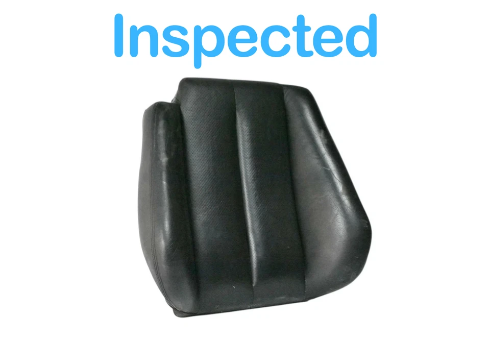 90-95 Mercedes R129 500SL SL500 Right Passenger Upper Top Seat Cushion Black Oem - Image 3 of 4