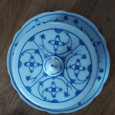 Butterdose rund Bavaria Strohblume Indisch Blau