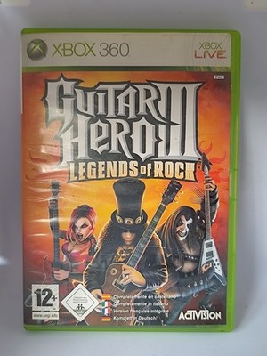 Microsoft Xbox 360 Guitar Hero 3 Legends of Rock
