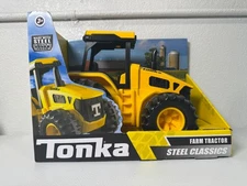 Tonka Steel Classics Farm Tractor – Durable Toy Tractor for Kids