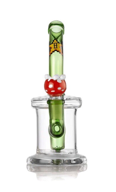 Hemper 7" Gaming Tobacco Hookah Water Pipe Bubbler Bong With Strawberry Bowl