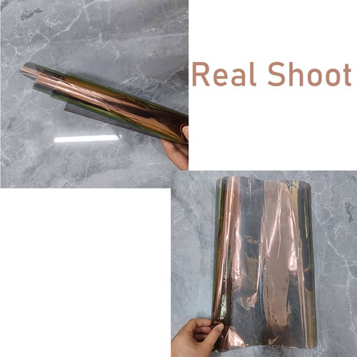 50cm*3m 58%VLT Car Window Tinting Chameleon Gold to Green Solar Sunshade Film - Picture 5 of 11