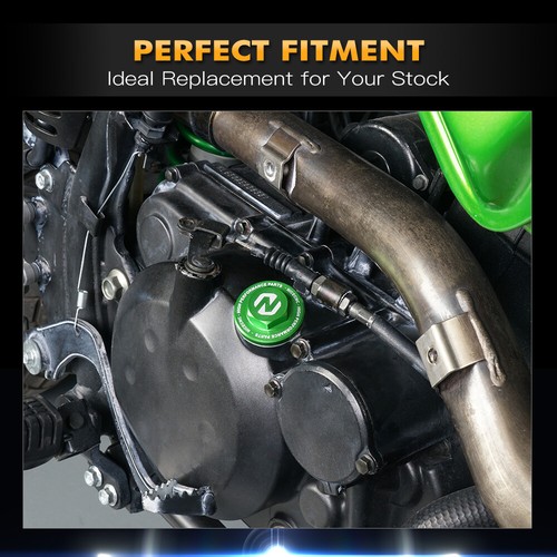 CNC Oil Filler Cap Fit Kawasaki KLR650 2007-24 NINJA 250R 01-12 NINJA 300 13-17 - Picture 5 of 14