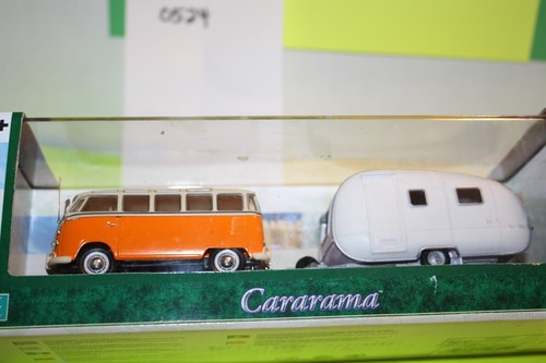 NIB Cararama Volkswagen Bus Samba Hongwell Diecast 1:43 Scale - Picture 4 of 6