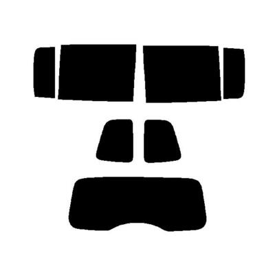 For Renault Espace 2003-11 (PH4) Pre Cut Window Tint Kit 20% Dark Rear Car Film