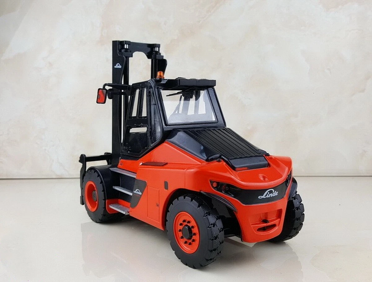 1 25 Scale Linde Diesel Heavy Forklift Trucks Diecast Model Toy Gift Collect NIB
