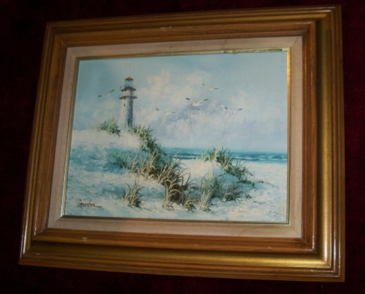 【s12号】good blue(portrait_s) oil painting s12号】good blue(portrait_s) oil painting 美術品