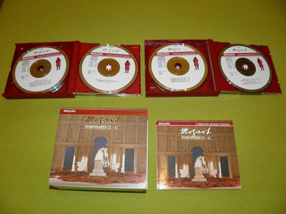 Mozart - Symphonies 21-41 Complete - Neville Marriner - Philips