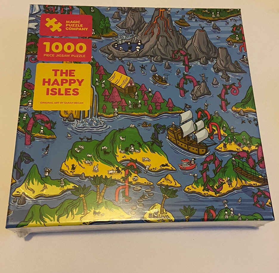 The Happy Isles - 1000-Piece Jigsaw Puzzle from Magic