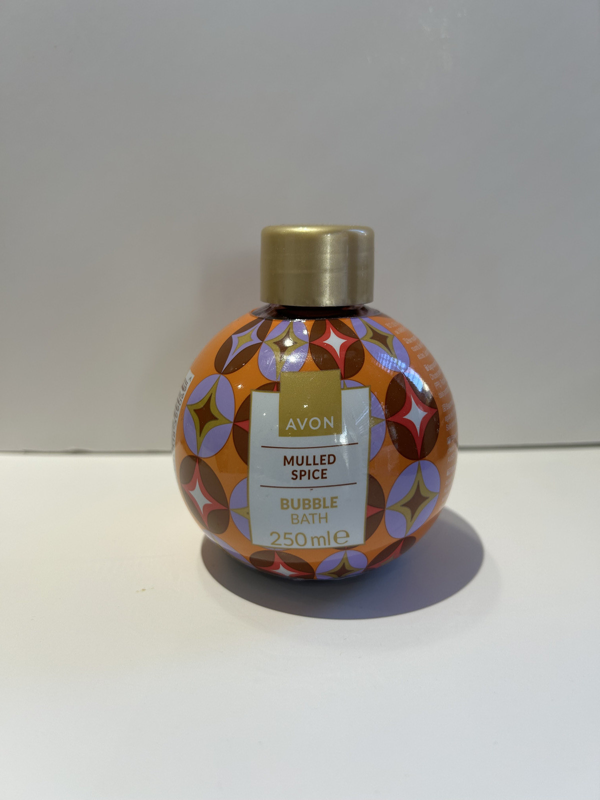 Avon Mulled Spice Bubble Bath 250ml Scented Bath Soak Body Wash