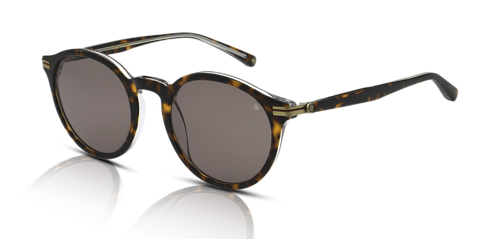 Scotch & Soda Sunglasses Men's SS8023 102 Tort On Crystal/Blue