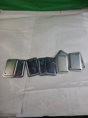 Crouse-Hinds DSS-100 Cast Device Box Cover - Sgl Gng Blank Sht Steel -Lot of 9