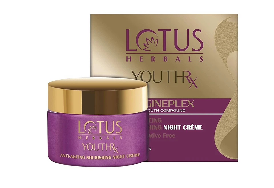 Crema de día antienvejecimiento Lotus Herbals YouthRx 50 g FPS 25 PA+++ / Crema de noche 50 g Foto 2 de 3