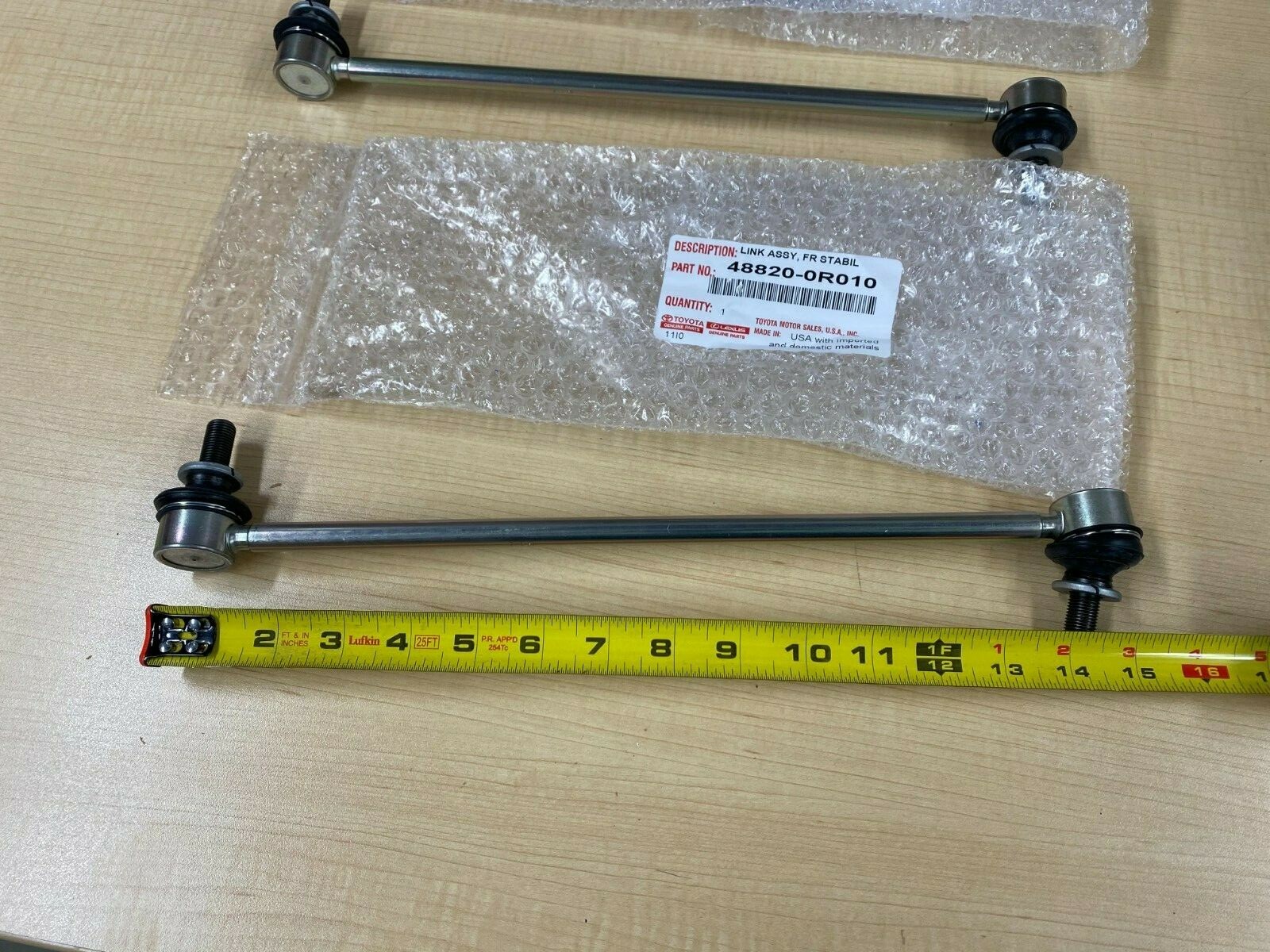 20092018 TOYOTA RAV4 GENUINE OEM FRONT STABILIZER SWAY BAR LINKS 488200R010 X 2 eBay