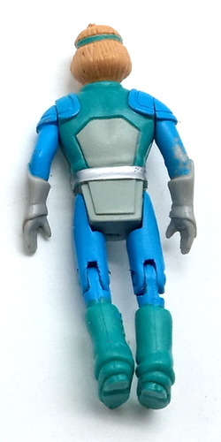 Figura de acción Tyco vintage 1987 Dino Riders Mercury Rider 2,5" - Imagen 2 de 2
