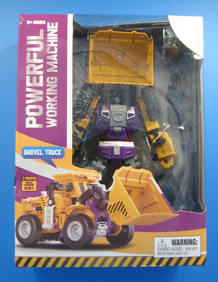 Transformers Constructicon Scrapper Shovel Truck 2020 8'' Figure Third Party MIB