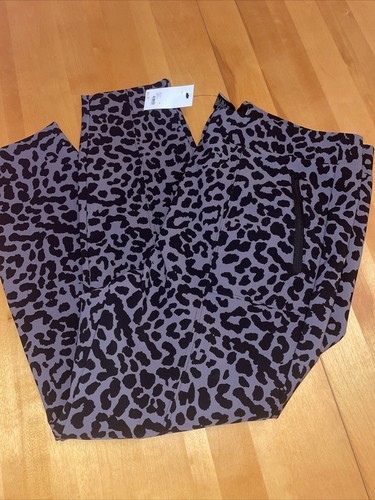 Lane Bryant Cheetah On The Go Ankle Pant Size 16 NWT Spanx Legging Black Animal - Picture 15 of 15