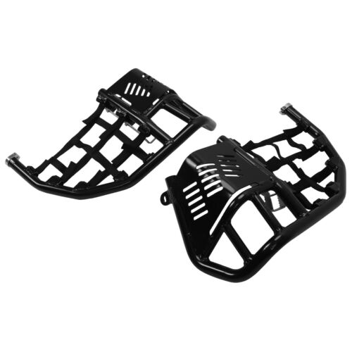 Nerf Bars Peg Heel Guard Black Nerf For Kawasaki KFX 450R KFX450R 2008-2014 2015 - Picture 12 of 14