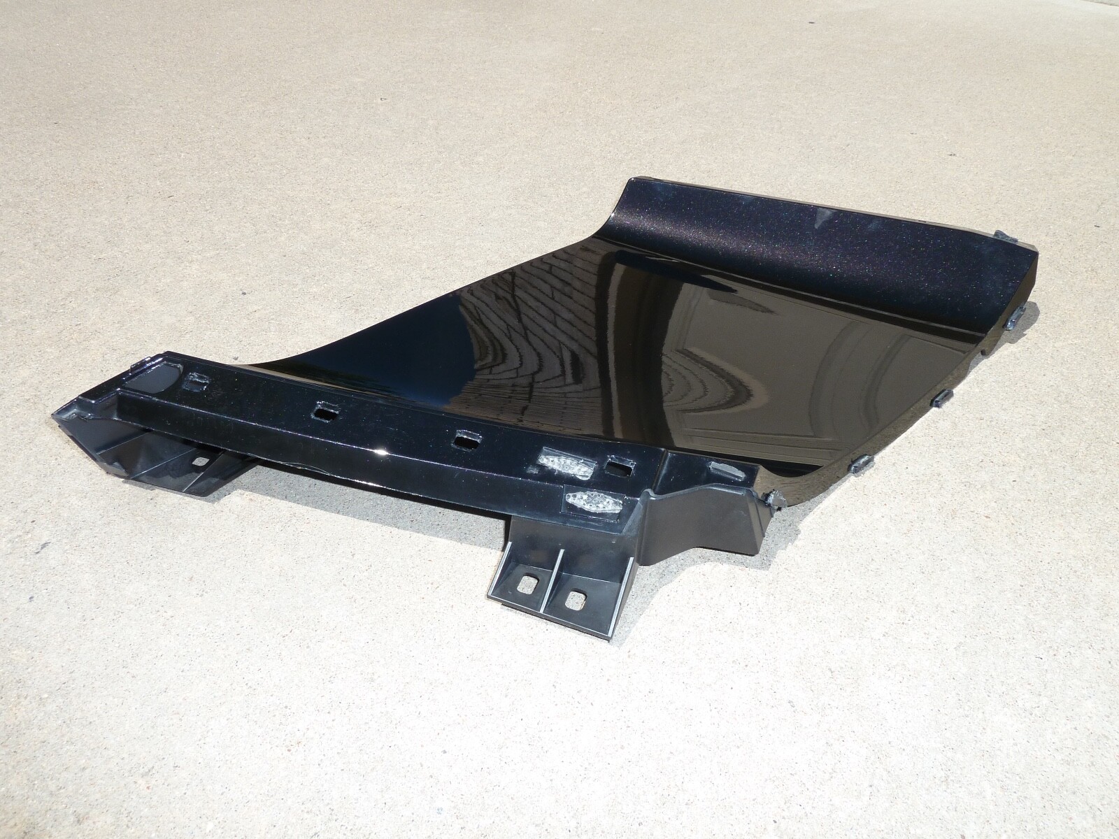 08-15 Audi R8 Spider Left Quarter Panel Insert Wing Side Air Intake Pillar trim 
