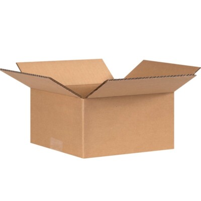 8x6x4 double-layer corrugated box, 10/20 pcs for shipping. Safe cargo protection
